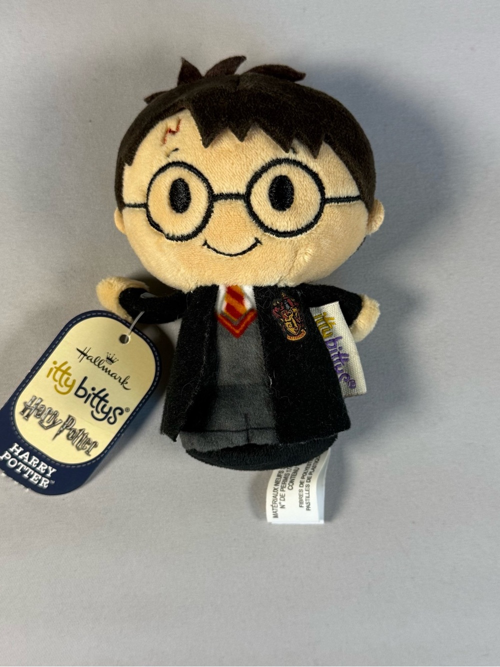 Hallmark itty bittys Harry Potter Plush - Black/Grey/Red
